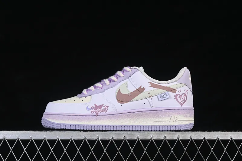 All categories Nk Air Force 1 Air Force series Nk Air Force 1 Low Air Force low top Nike Air Force 1'07 Low "Pastel Candy Doodle" Hand-painted graffiti Gummy graffiti Air Force One low-top casual sneakers FB1839-321